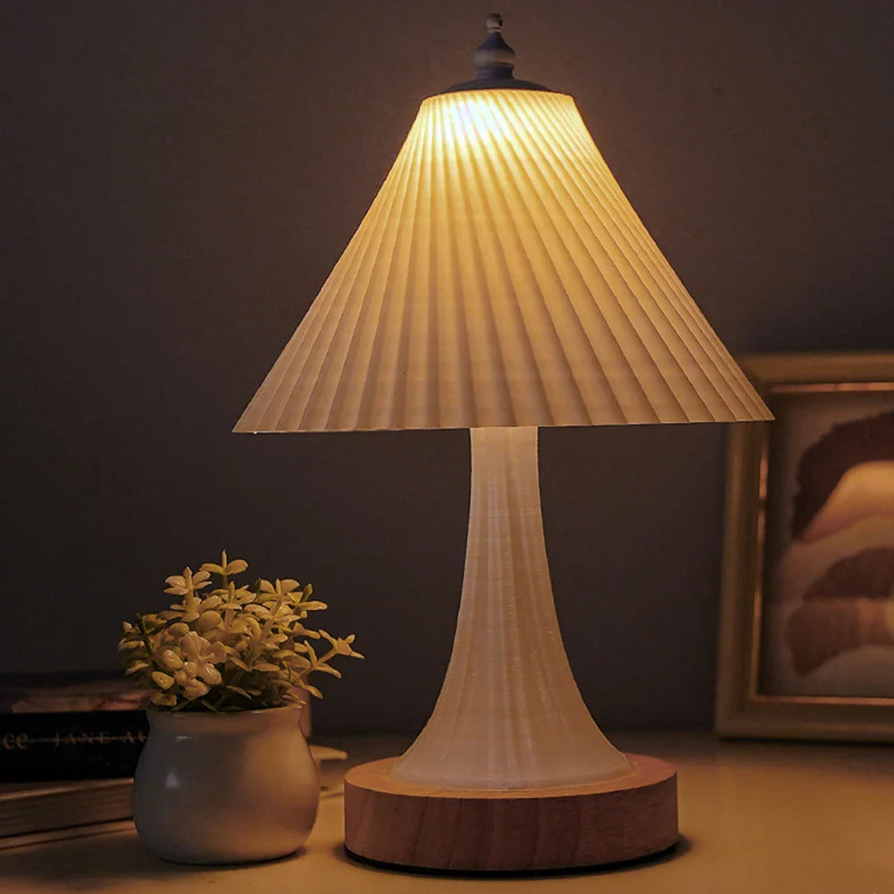 StylishCozy - Luce notturna moderna in legno