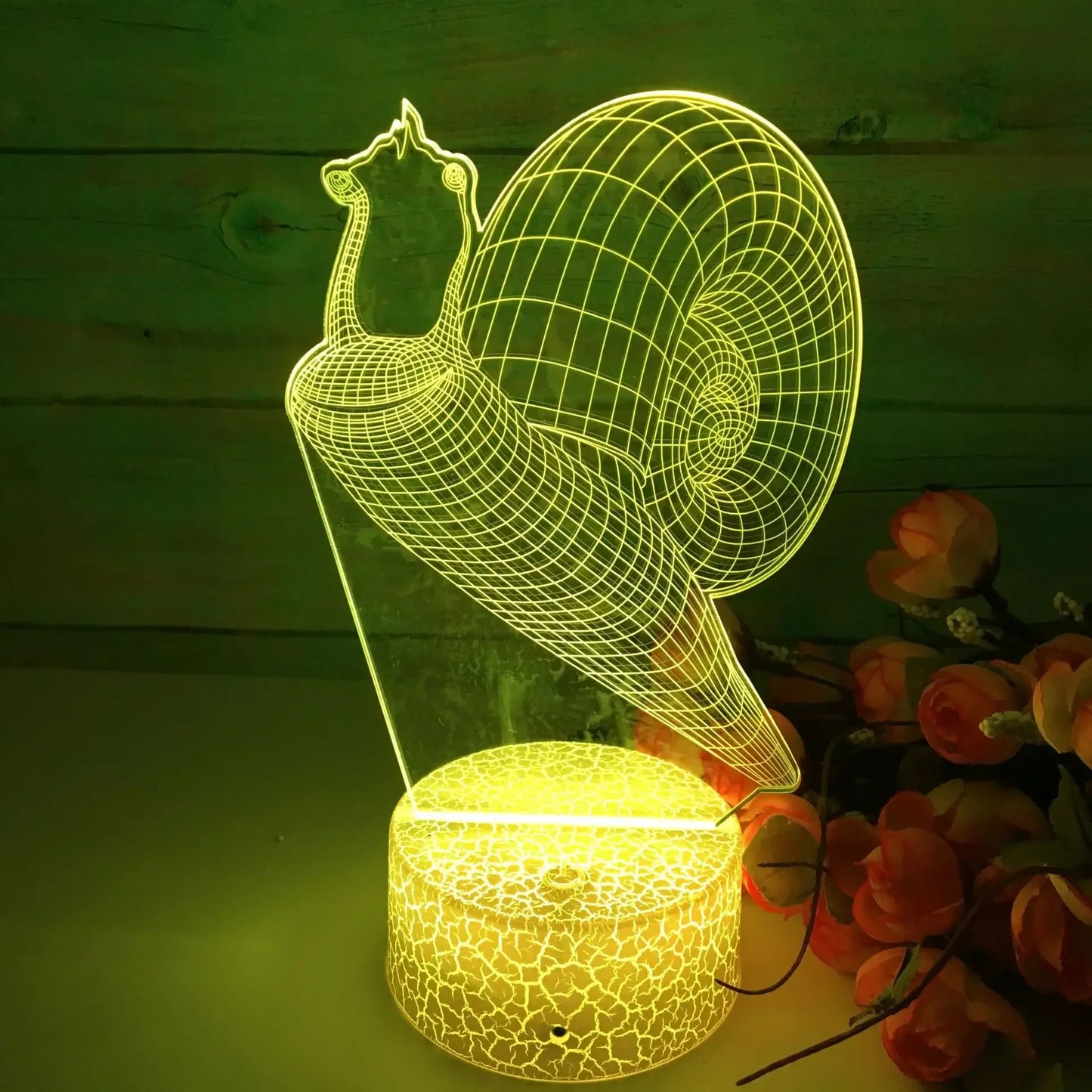3dIllusion - Luce notturna a forma di lumaca
