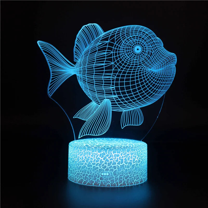 LuminaMarine - Lampada a illusione marina