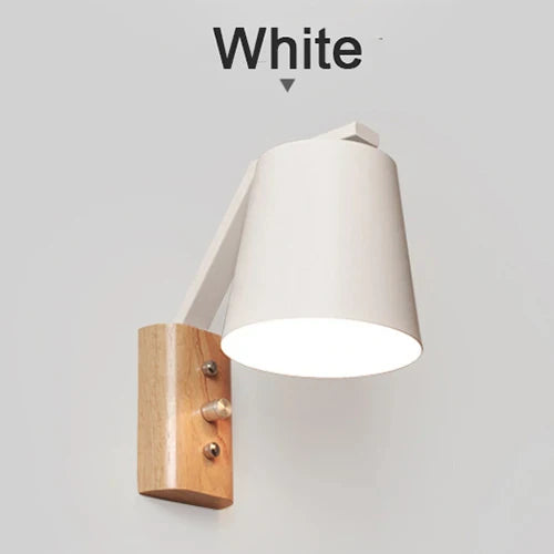 GleamingWood - Lampada da parete in legno personalizzata