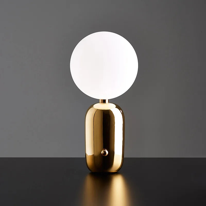 WinterGlo - Lampada da tavolo moderna e creativa dal design nordico