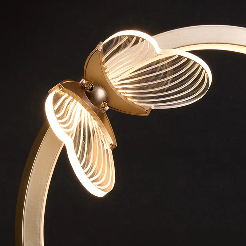 ButterflyGlow - Lampada da tavolo a farfalla a led nordica