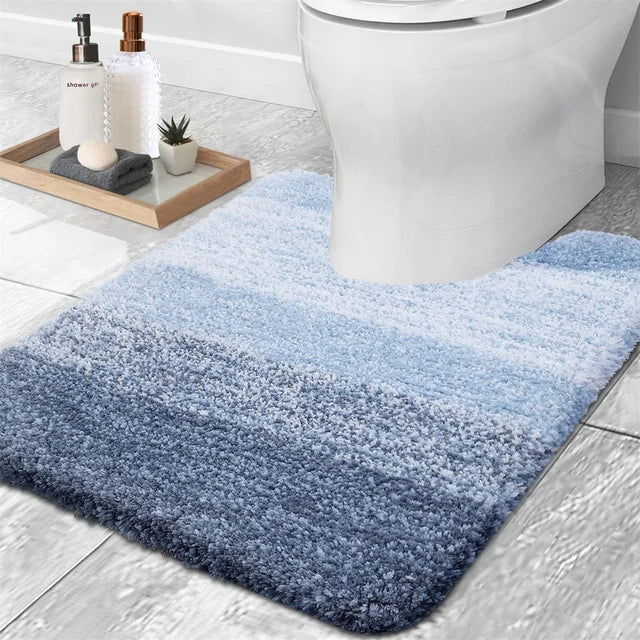 LuxeGlow - Tappeto da bagno in microfibra