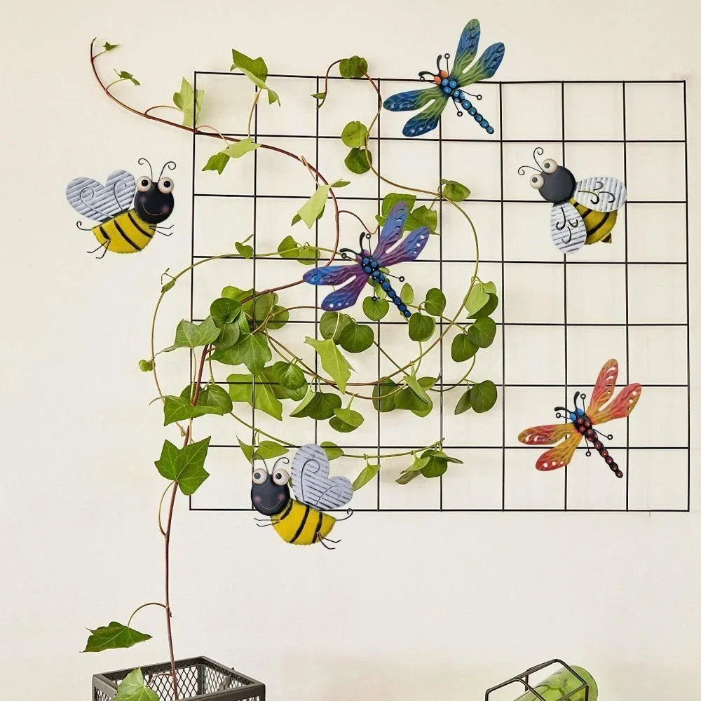 WingedWonder - Decorazioni da giardino in ferro 3D