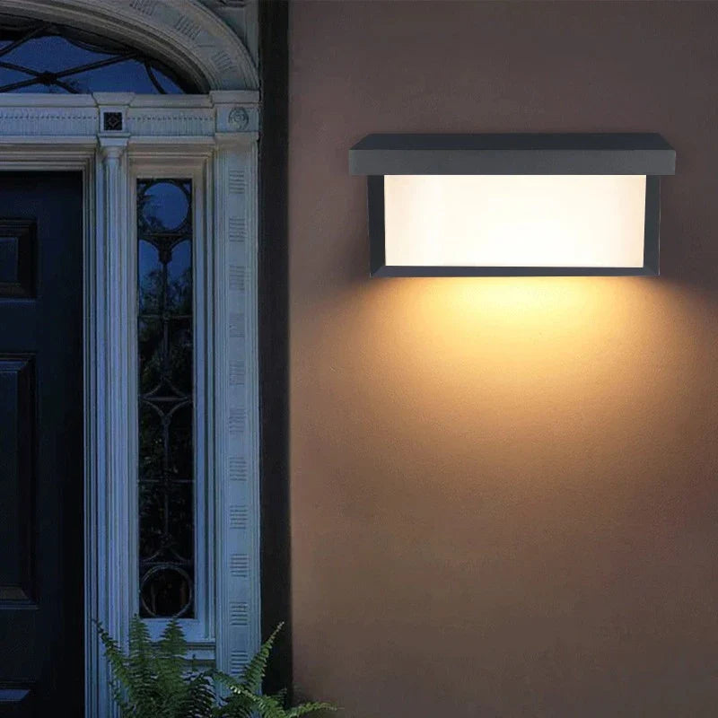 HorizonShine - Lampada da parete a LED impermeabile e duratura