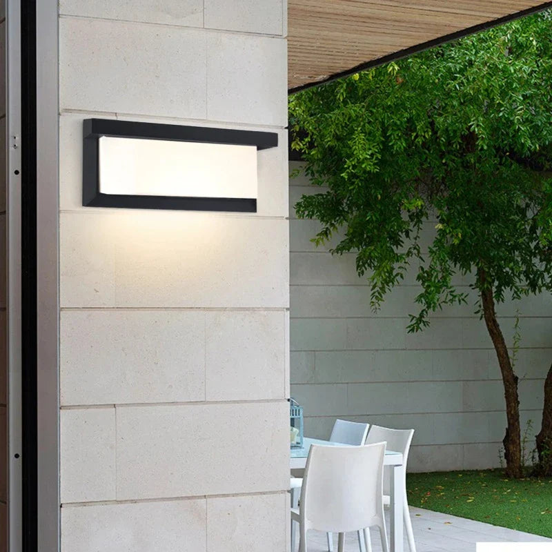 HorizonShine - Lampada da parete a LED impermeabile e duratura