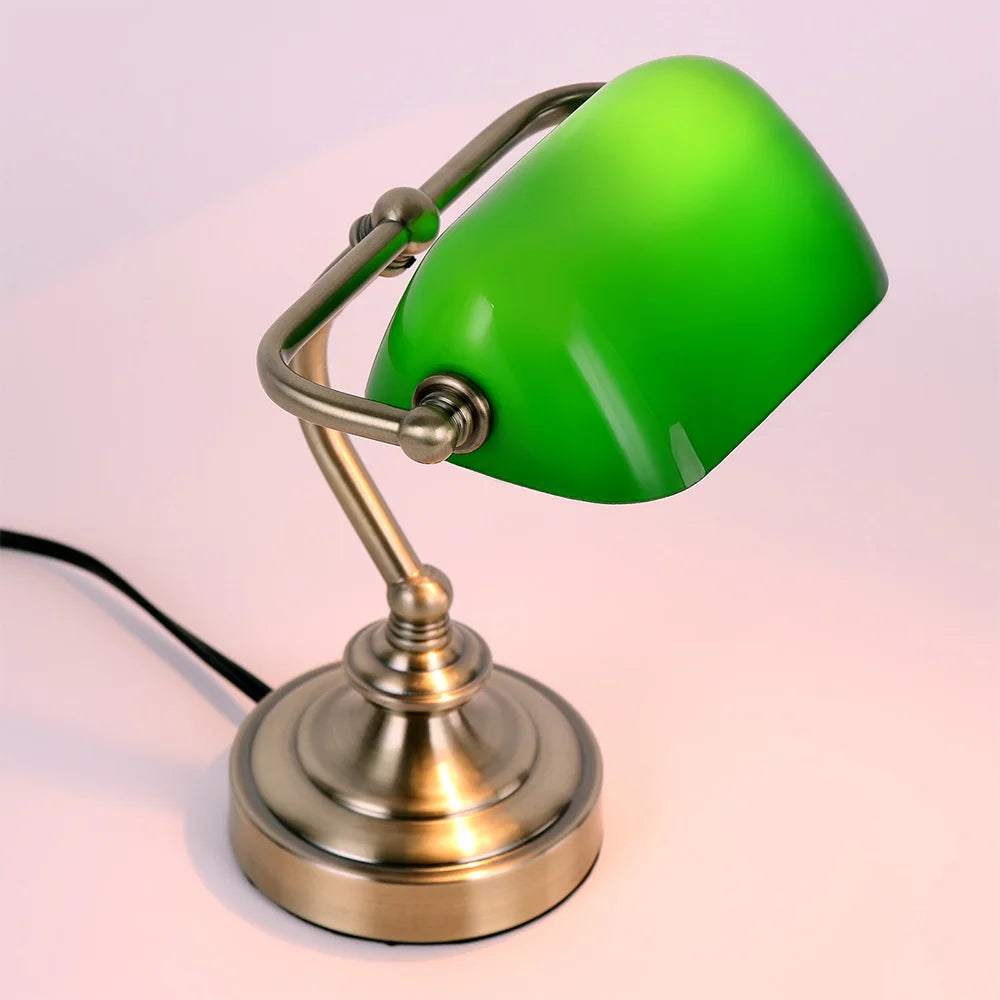 NostalGlow - Mini lampada da tavolo retrò