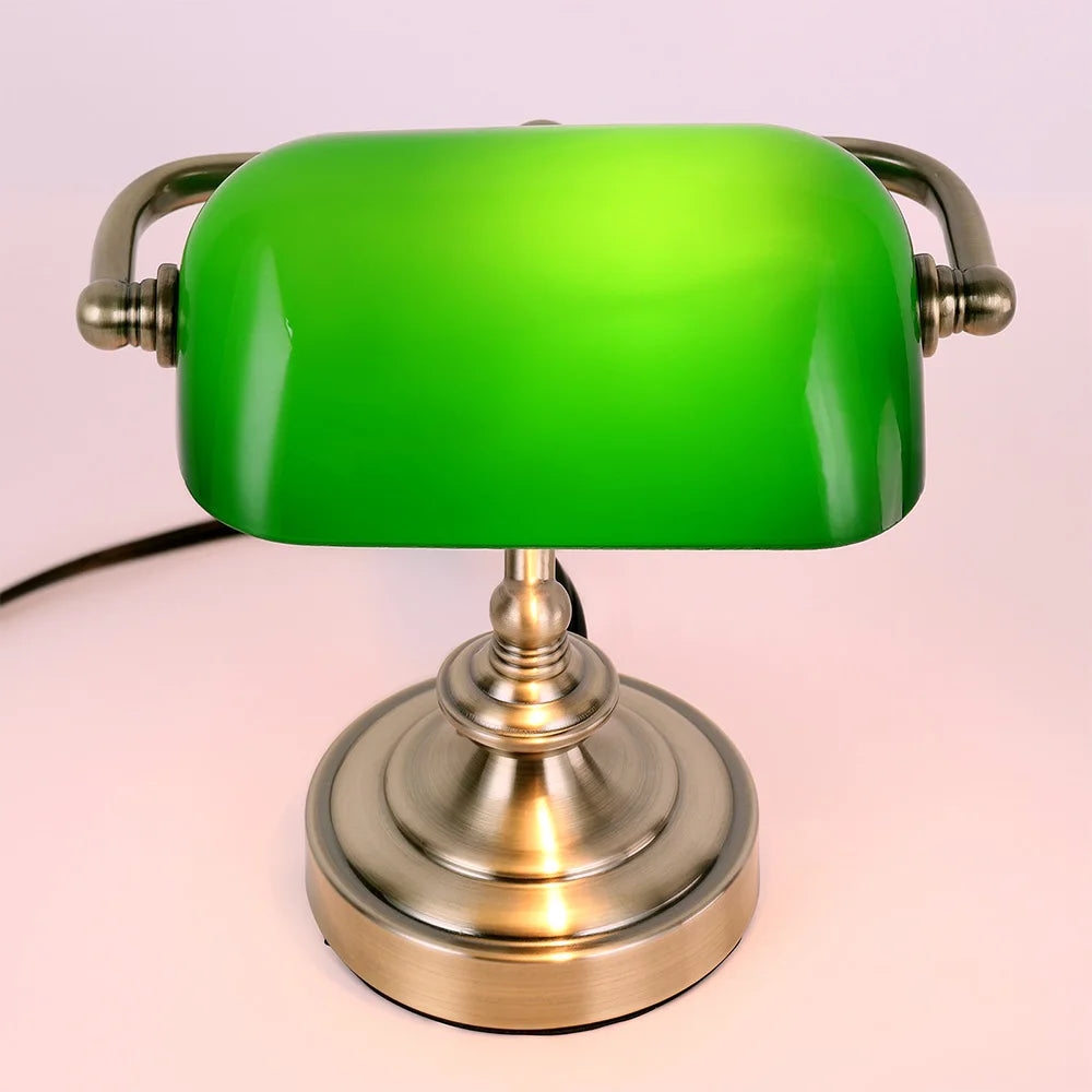 NostalGlow - Mini lampada da tavolo retrò