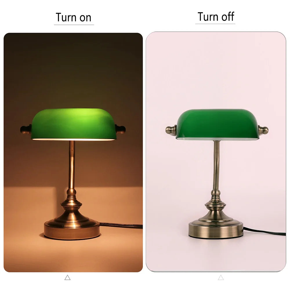 NostalGlow - Mini lampada da tavolo retrò