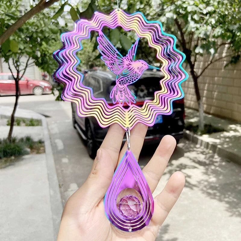 VogelTwirl - Accattivante scultura alimentata dal vento