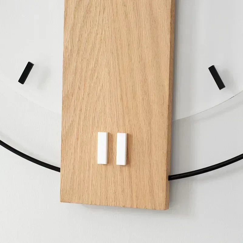 SilentOak | Orologio da parete in legno silenzioso
