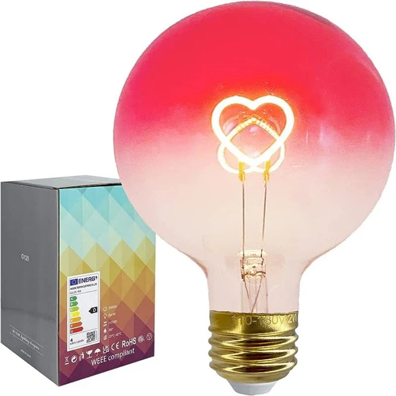 PinkPulse | Lampadina rosa con sfumatura di colore