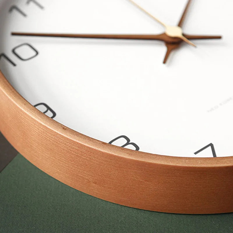 TranscendTime | Orologio da parete in legno e vetro