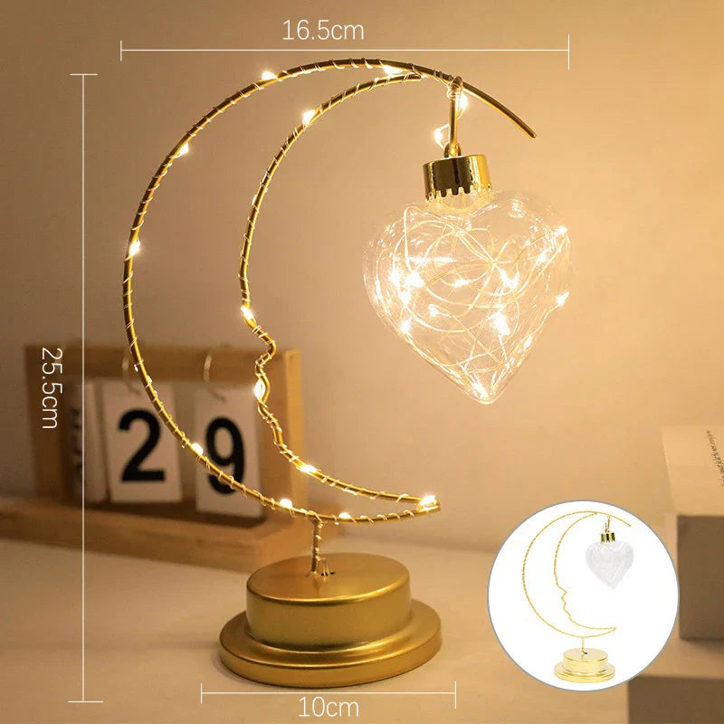 AstralGlow | Lampada da tavolo LED da comodino