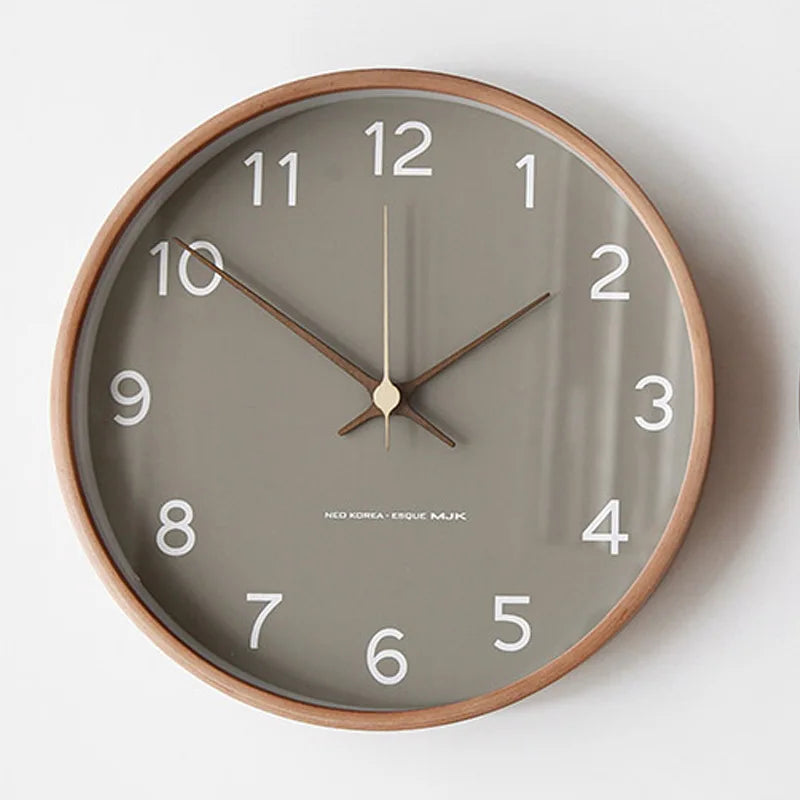 TranscendTime | Orologio da parete in legno e vetro