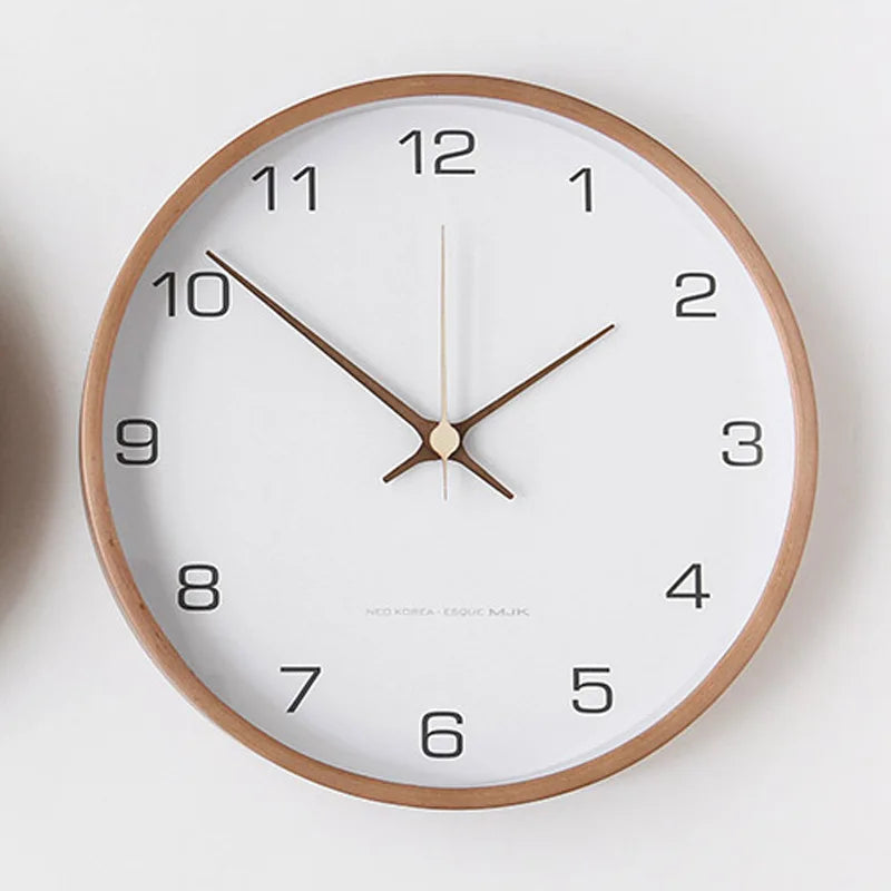 TranscendTime | Orologio da parete in legno e vetro