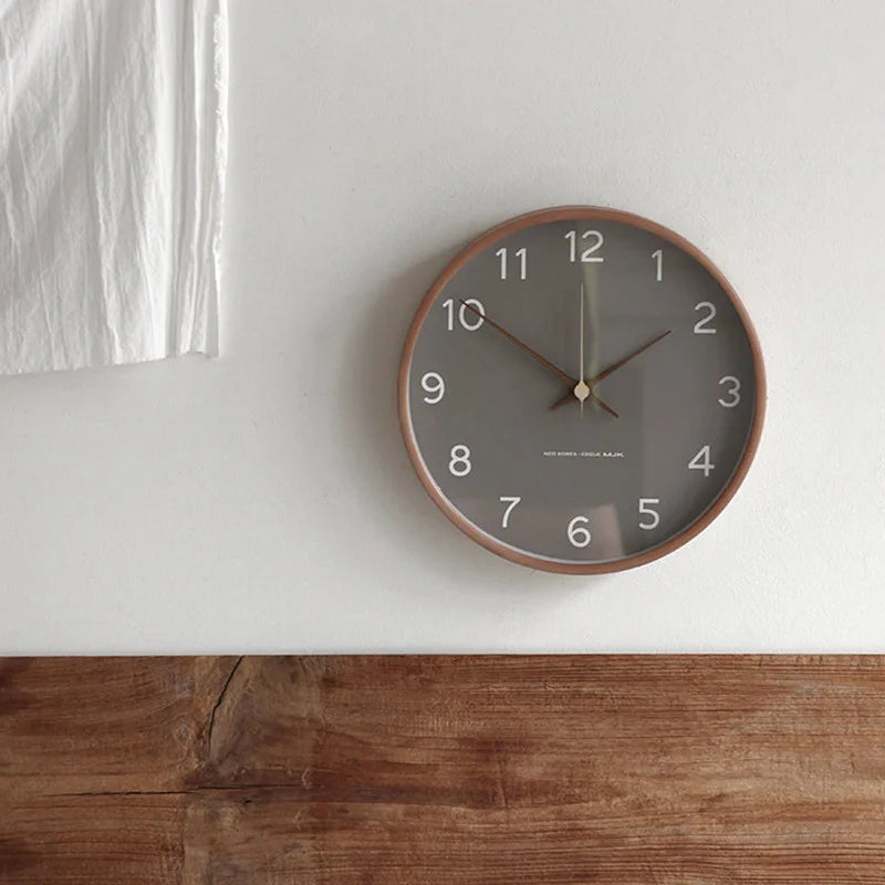 TranscendTime | Orologio da parete in legno e vetro
