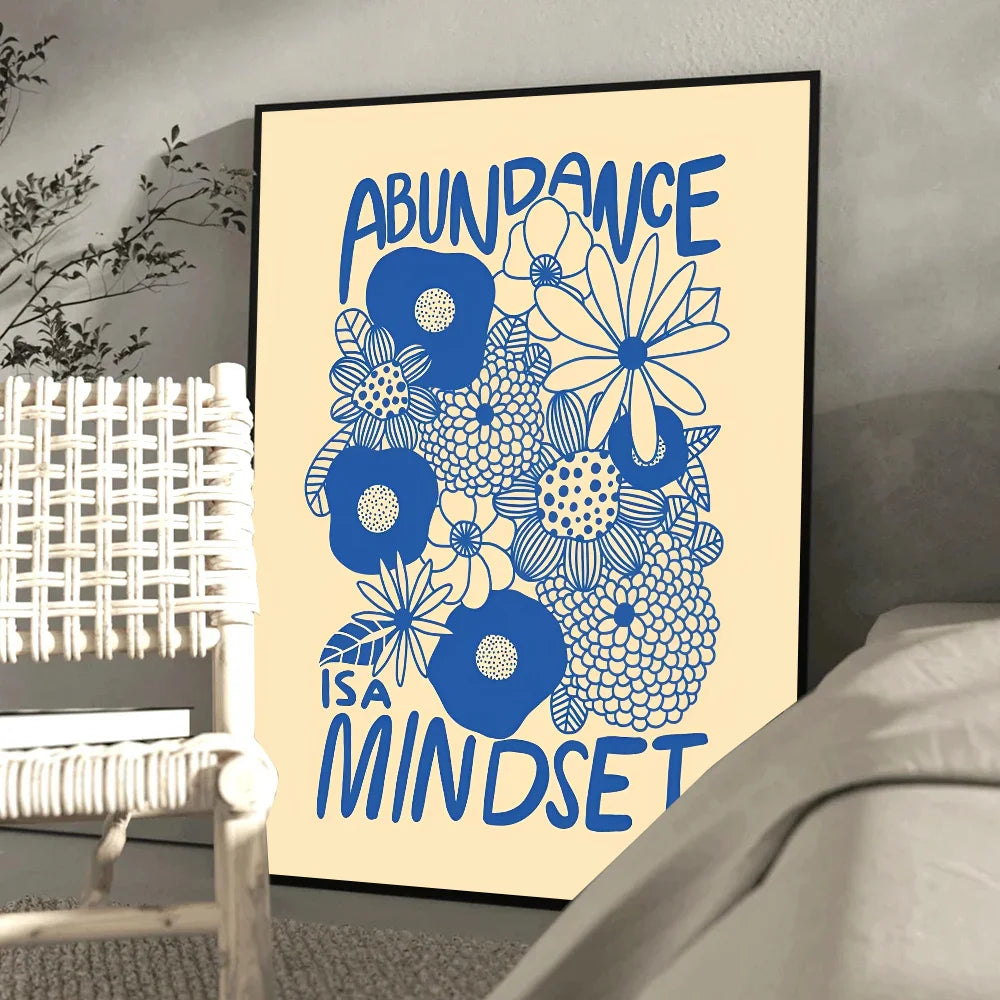 AzureContours | Poster astratti sul tema del blu