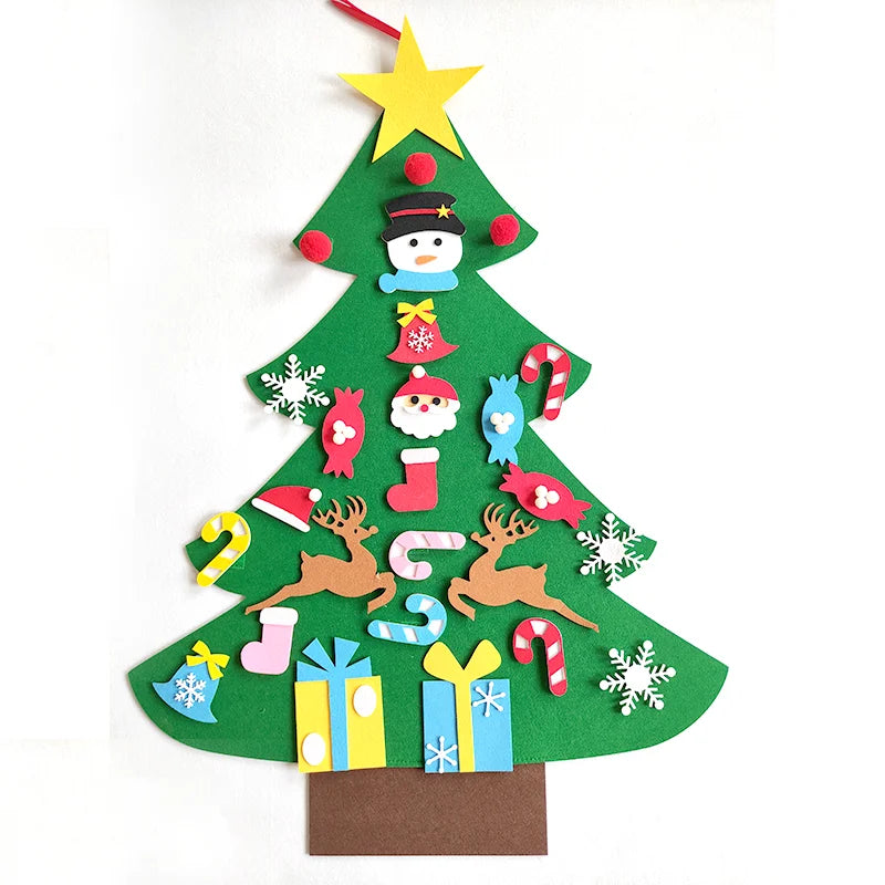 CraftyHoliday | Decorazioni natalizie fai da te in feltro