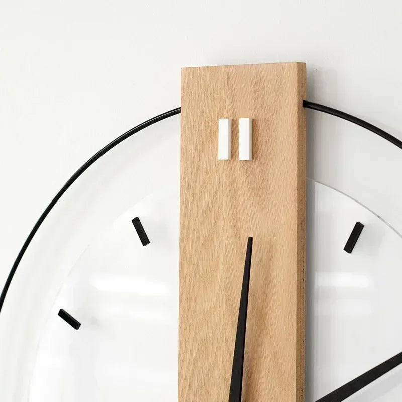 SilentOak | Orologio da parete in legno silenzioso