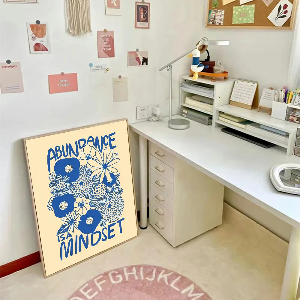 AzureContours | Poster astratti sul tema del blu