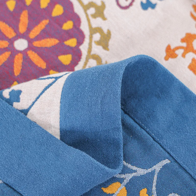 BohemiaCotton | Coperta in cotone morbida e rinfrescante