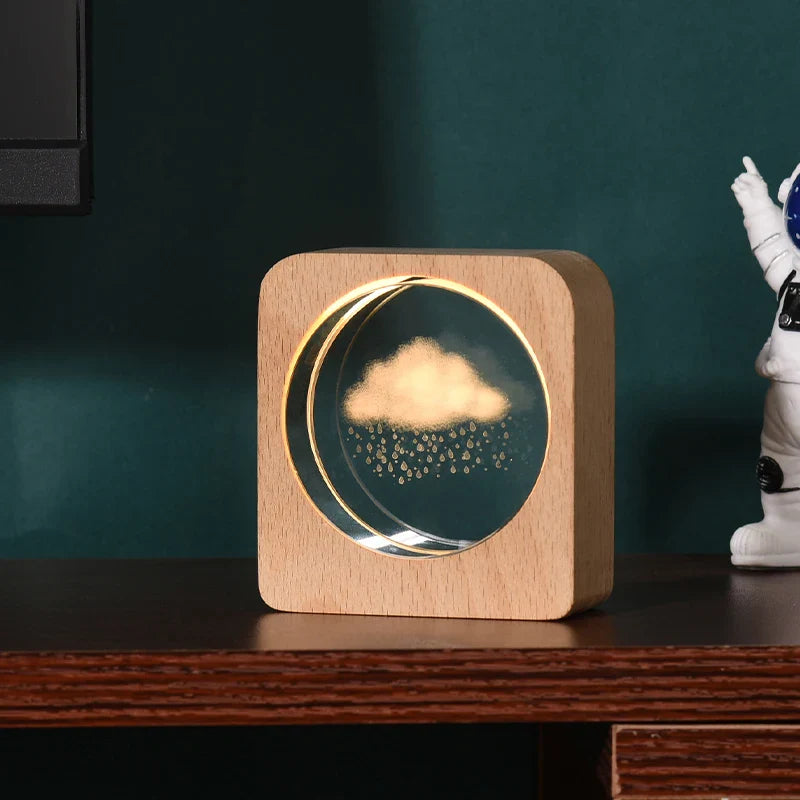 WarmAmbience | Luce notturna in legno 3D