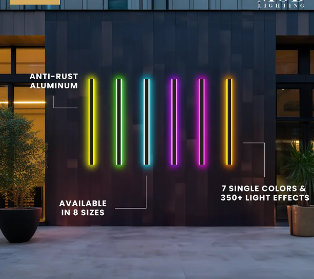 Haylen-rgb-impermeabile-rgb-apparecchio da parete