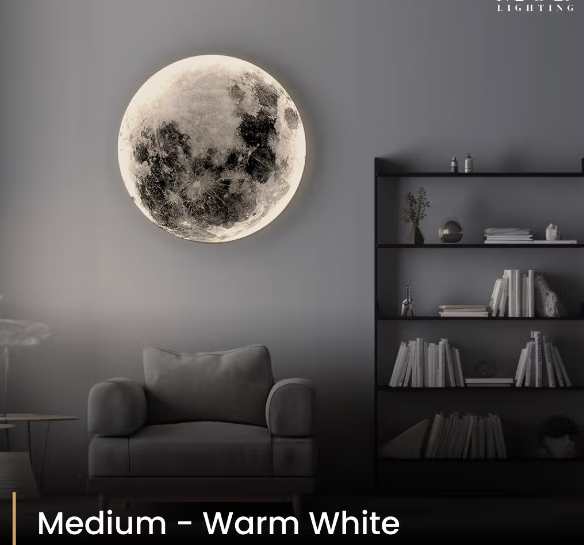 Luna-lampada moderna