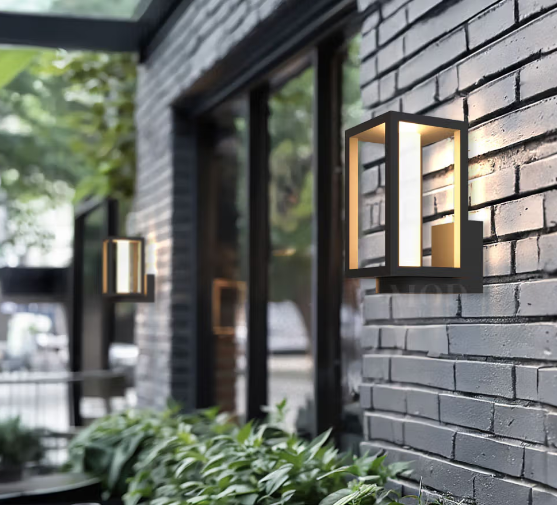 Luce da esterno moderna e luminosa