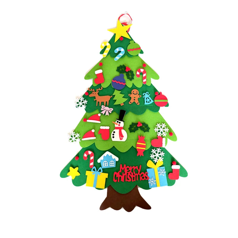 CraftyHoliday | Decorazioni natalizie fai da te in feltro