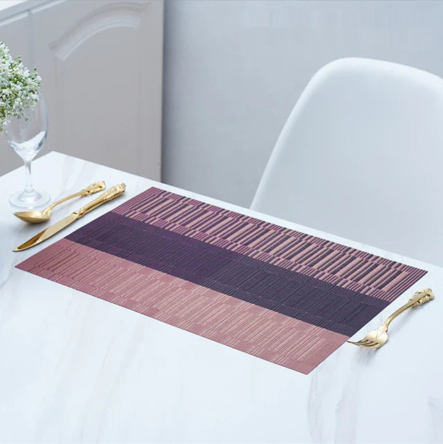 DiningEssential - Tovagliette in PVC antiscivolo