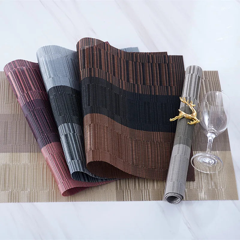 DiningEssential - Tovagliette in PVC antiscivolo
