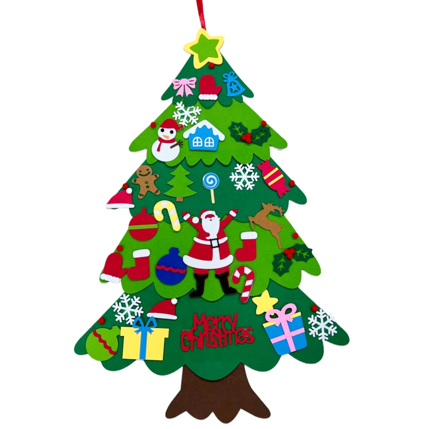 CraftyHoliday | Decorazioni natalizie fai da te in feltro