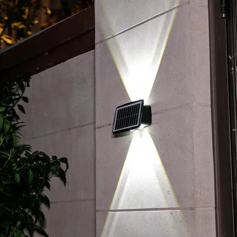 SolarStream - Lampada da parete a LED ad energia solare