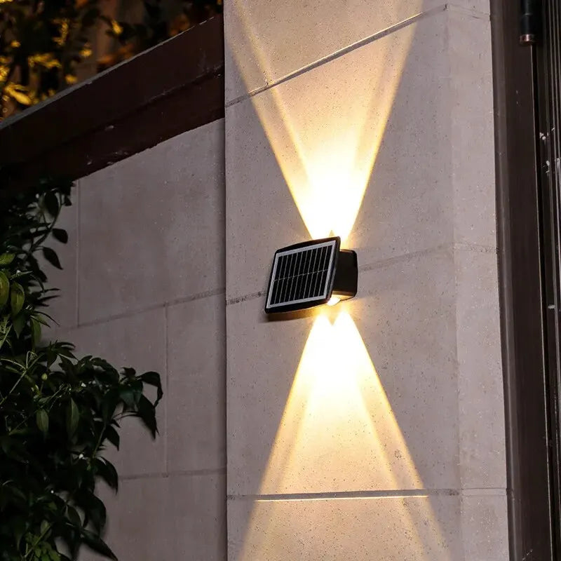 SolarStream - Lampada da parete a LED ad energia solare