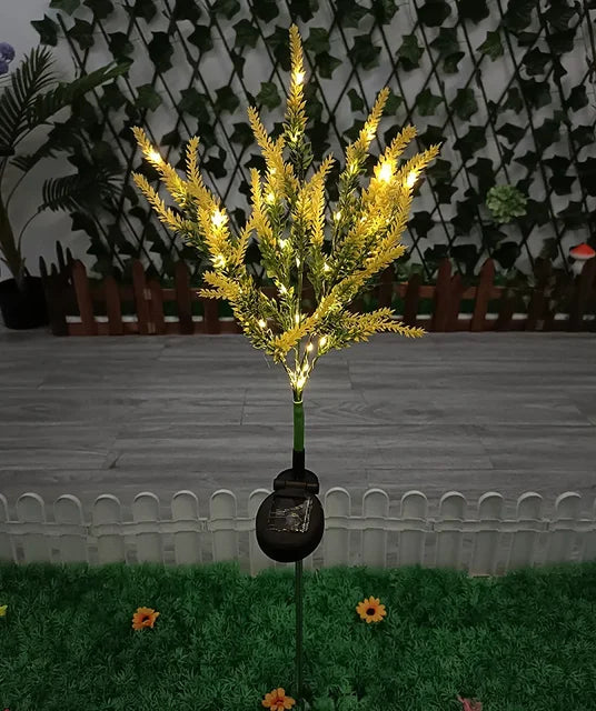 LavenderGlow - Luci solari da giardino alla lavanda