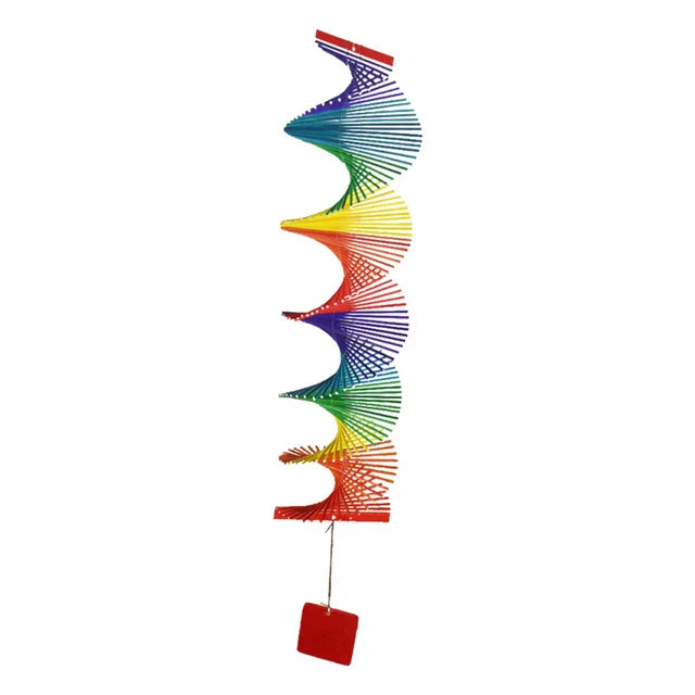 AngelicSpiral - Campane a vento in ferro colorato