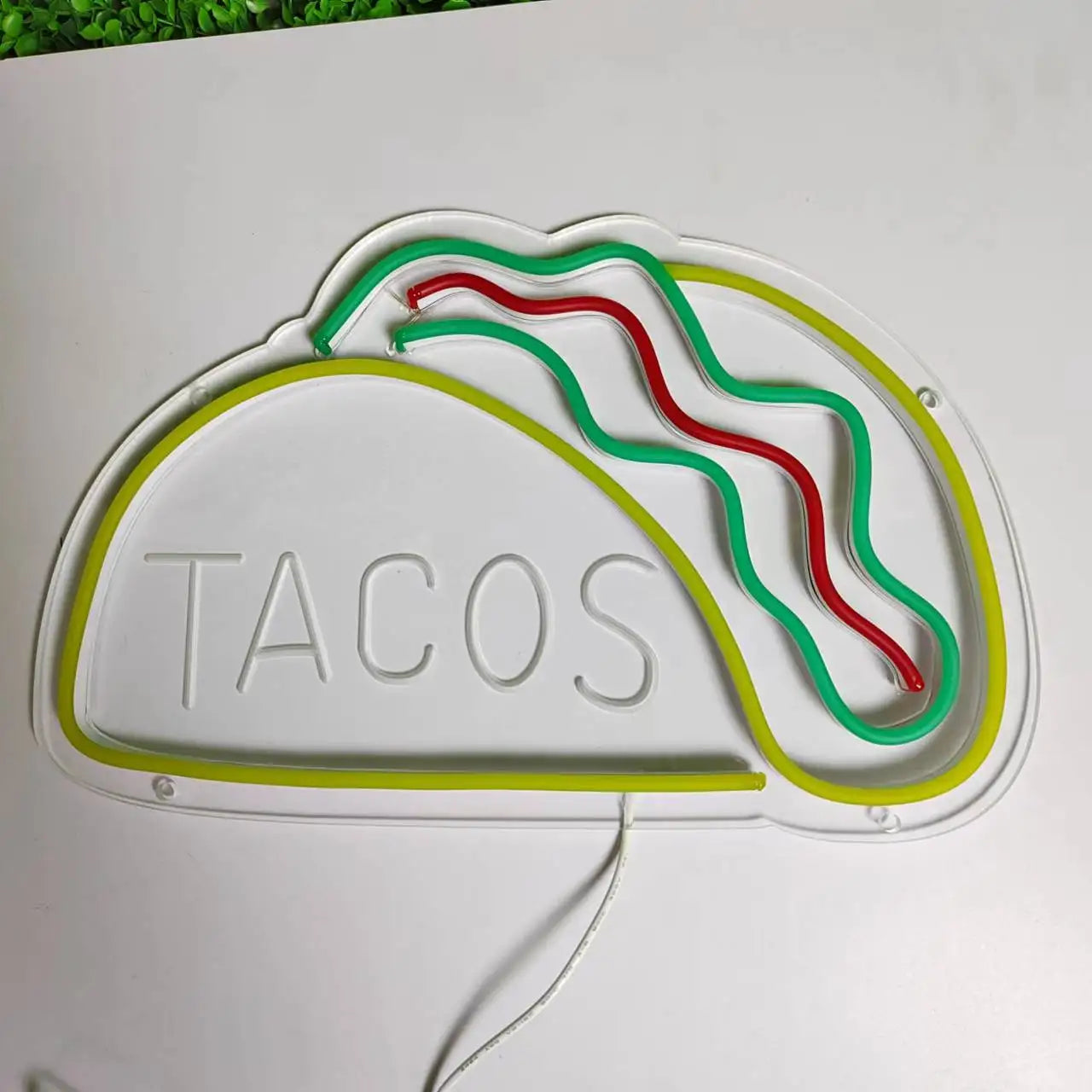 TastyTidbits - Luce notturna al neon per il fast food