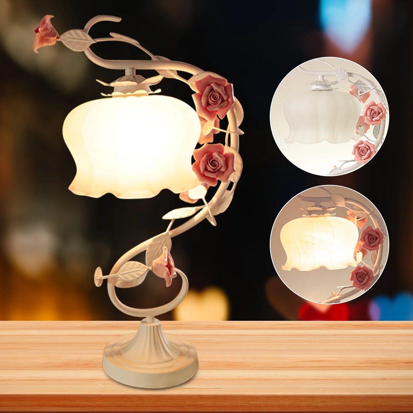 EuroGlow - Lampada da tavolo in stile europeo
