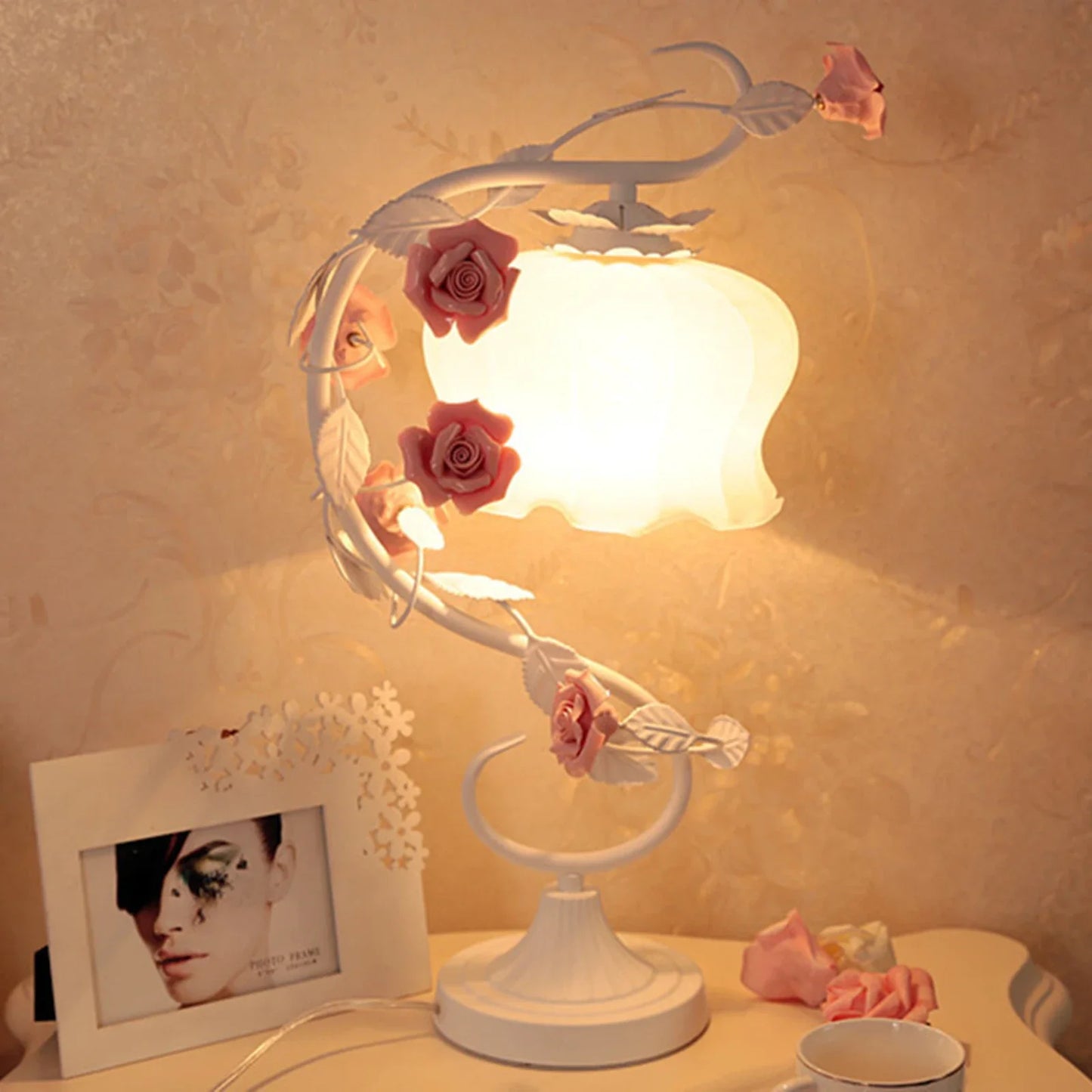 EuroGlow - Lampada da tavolo in stile europeo