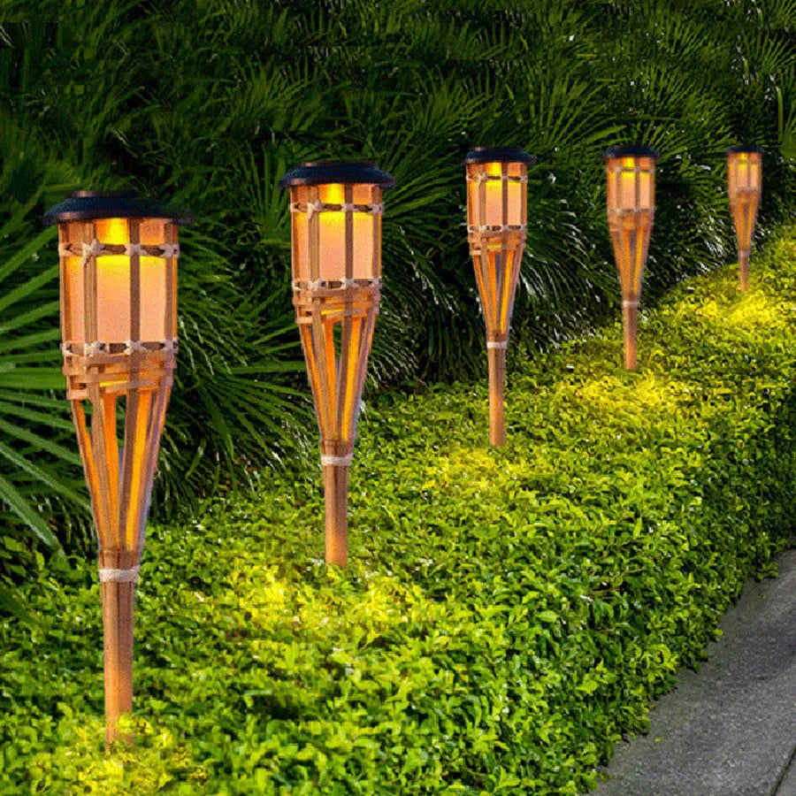 BambooBliss - Torce ad energia solare