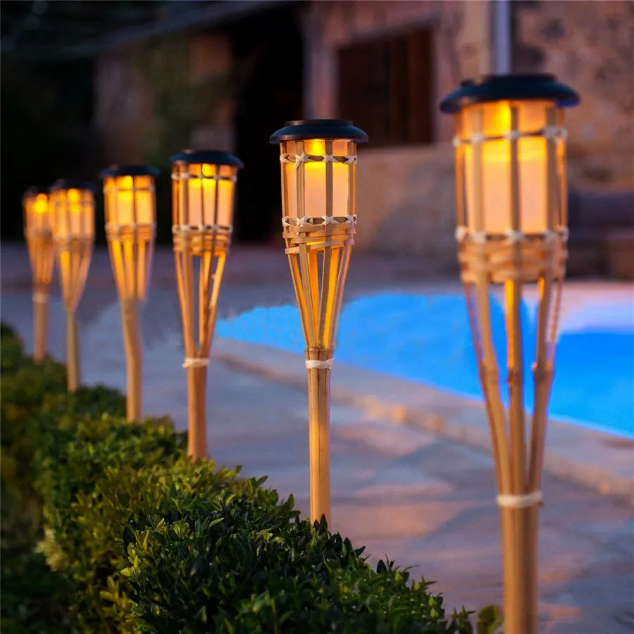 BambooBliss - Torce ad energia solare
