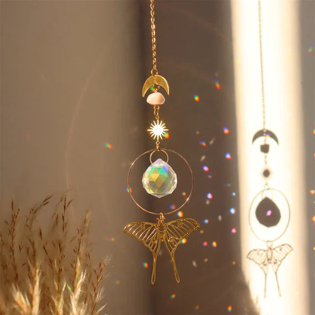 CrystalChimes - Ornamenti a forma di prisma che catturano la luce