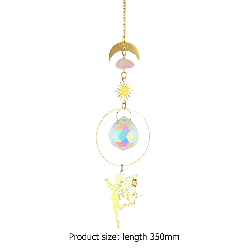 CrystalChimes - Ornamenti a forma di prisma che catturano la luce