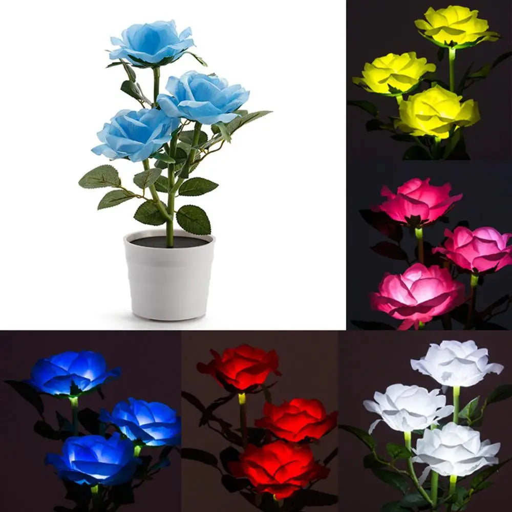 SolarGarden - Lampada a fiore di loto