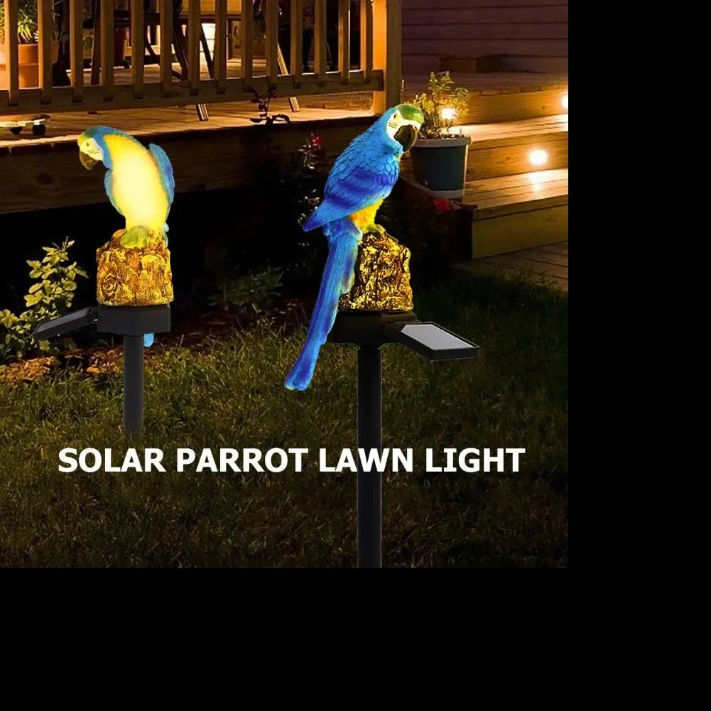SolarSongbird - Lampada decorativa impermeabile da giardino per esterni