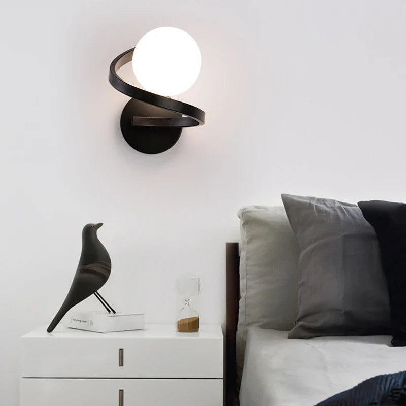 EclipseFlex - Applique in rame nero