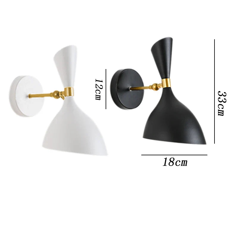HarmonyFlex - Lampade da parete nordiche Zwart Wit
