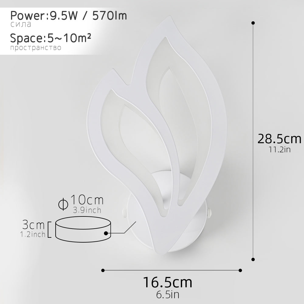 BedsideGlow - Lampada da letto a parete